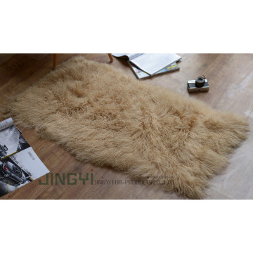 Wholesale 2014 New Tibetan Mongolian Lamb Curly Fur Sheepskin Plate